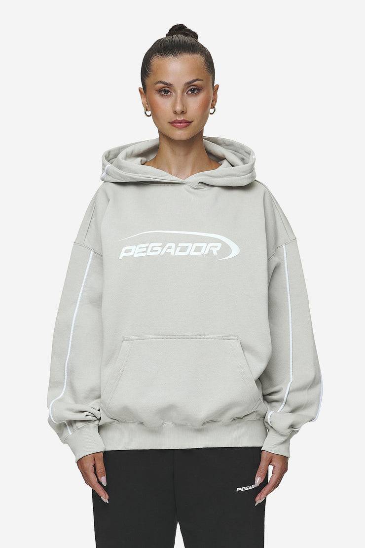 Pegador Naomi Oversized Hoodie Washed Moon Grey Sonderangebote