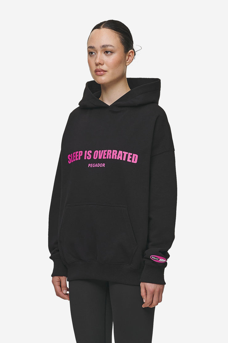 Pegador Tori Oversized Hoodie Washed Black Super Sparpreis