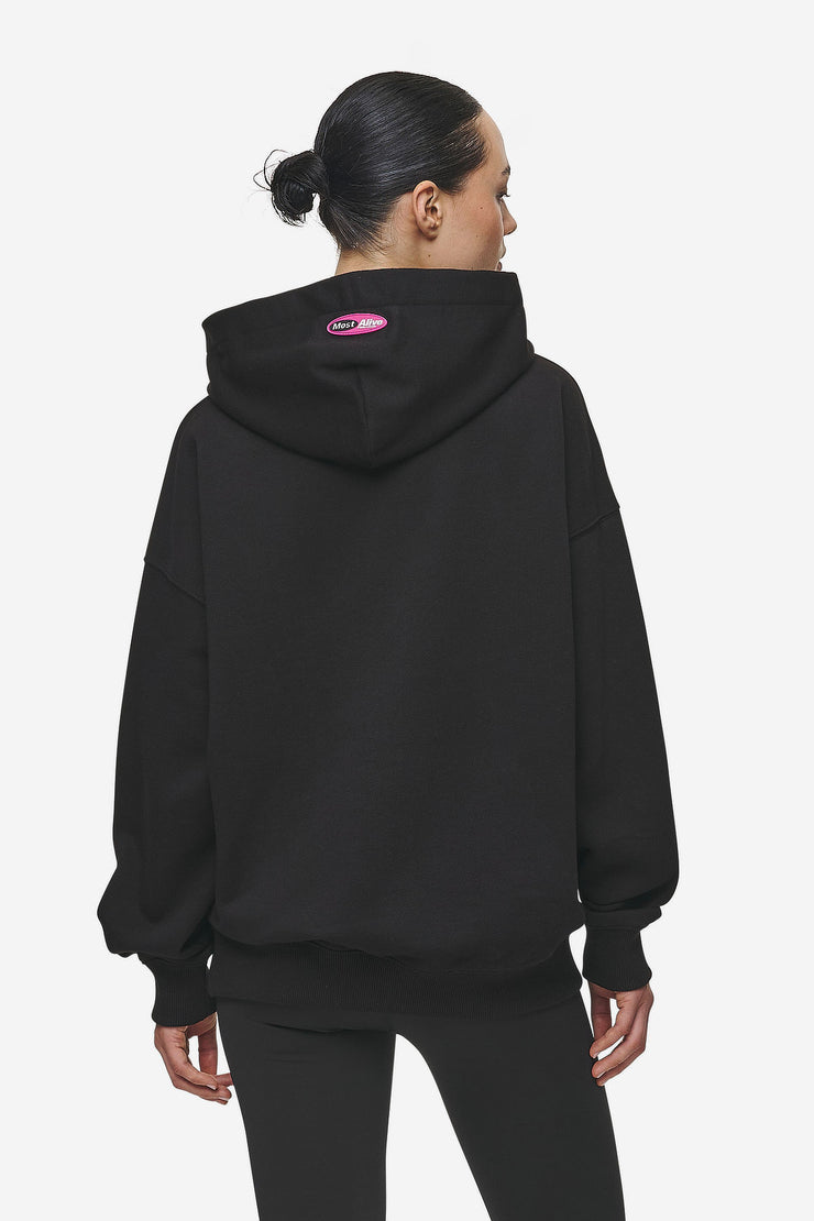 Pegador Tori Oversized Hoodie Washed Black Super Sparpreis