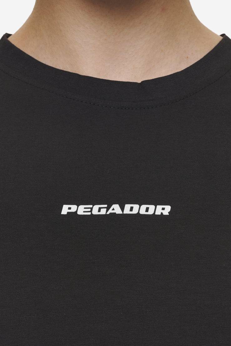 Pegador Ines Cropped Baby Tee Black White Gum Bis zu 55% Rabatt
