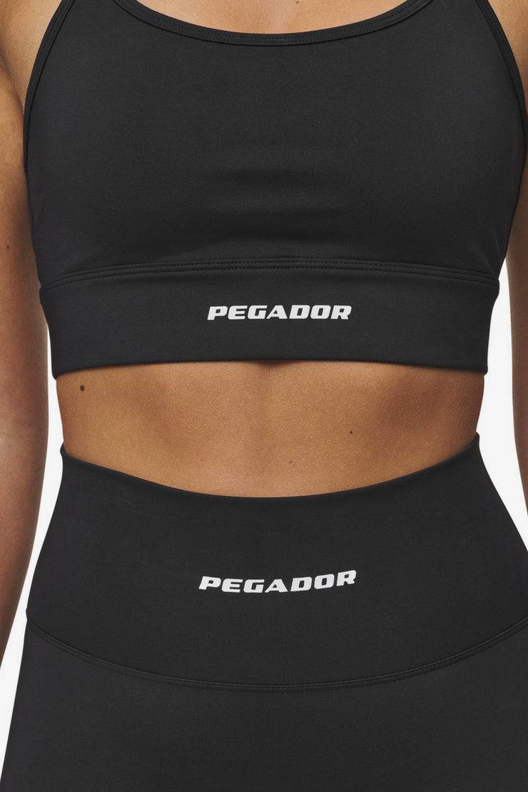 Pegador Taja Sport Bra Black White Begrenzt auf 3 Tage