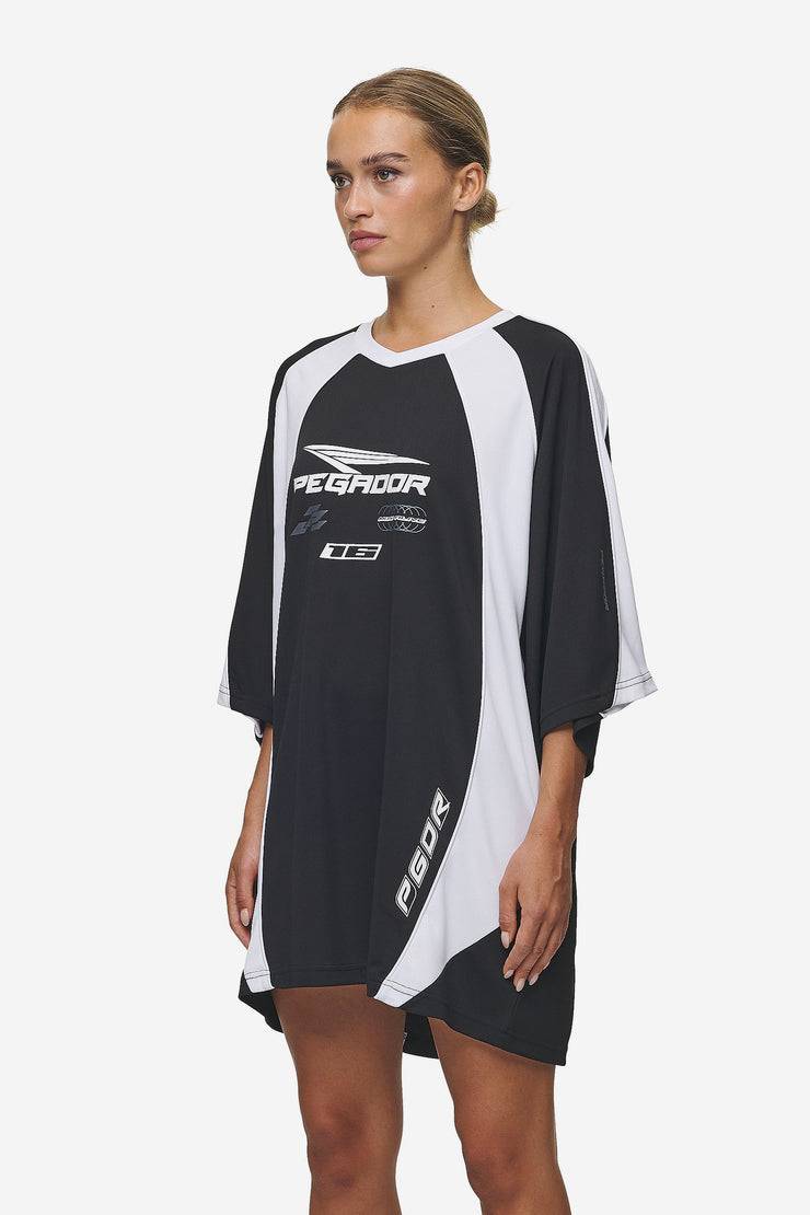 Pegador Moni Tricot Dress Black White Günstiger Verkauf