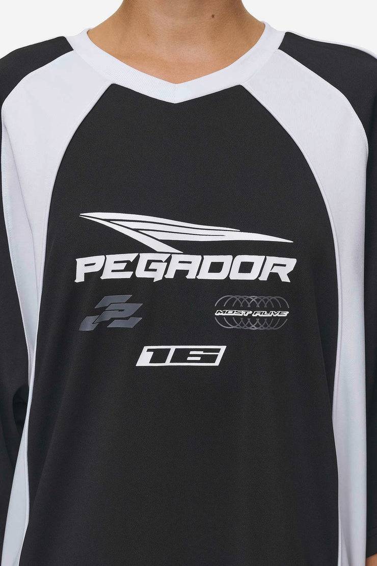 Pegador Moni Tricot Dress Black White Günstiger Verkauf