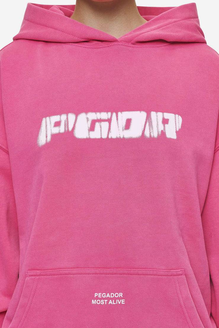 Pegador Suta Oversized Hoodie Vintage Digital Pink Fabrikpreis