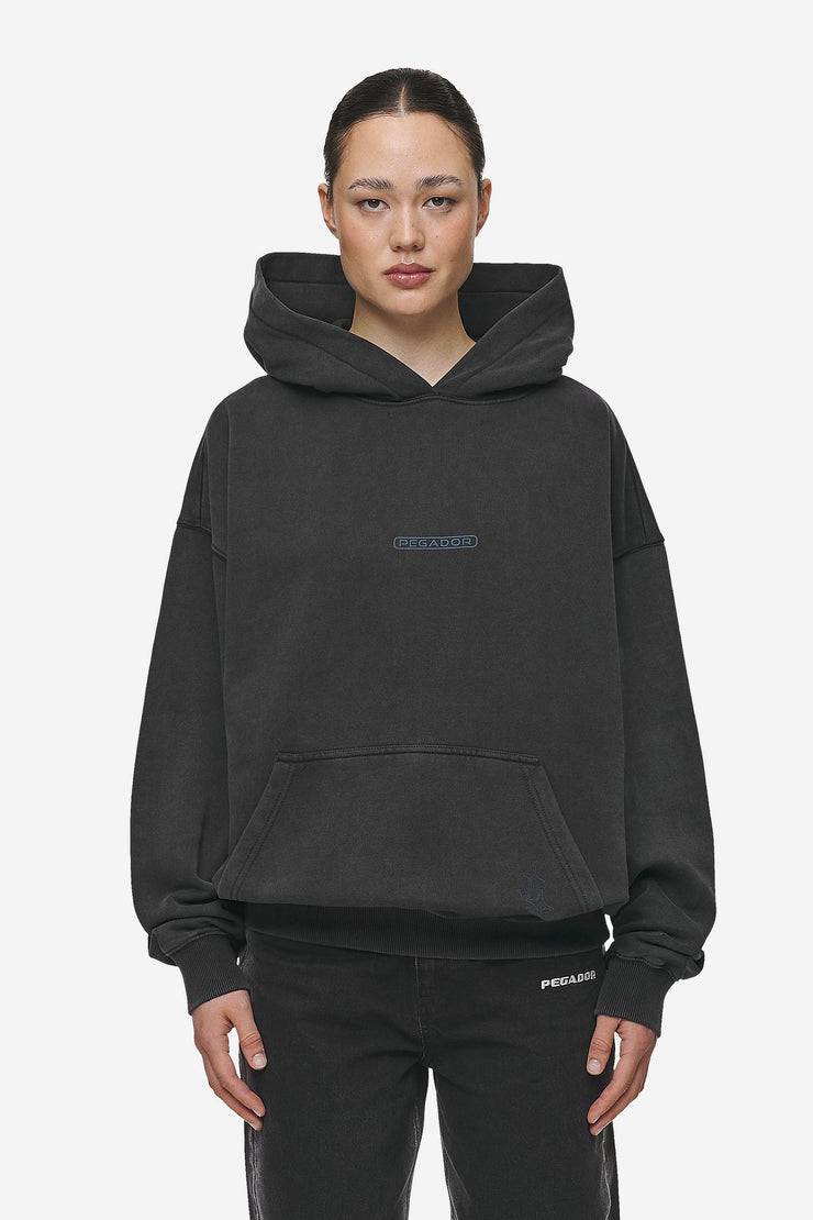 Pegador Thea Oversized Hoodie Vintage Black Sonderangebot