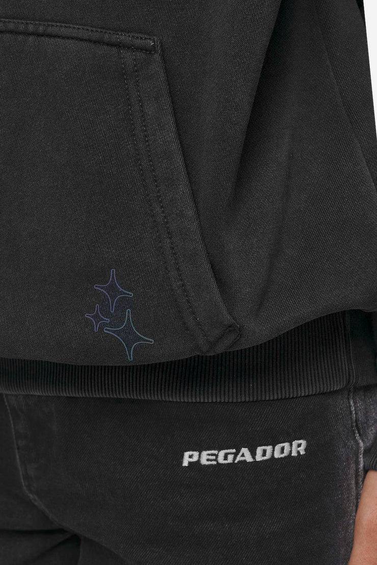 Pegador Thea Oversized Hoodie Vintage Black Sonderangebot
