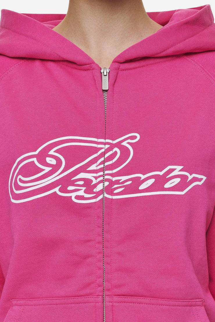 Pegador Anna Oversized Sweat Jacket Washed Digital Pink Großer Ausverkauf