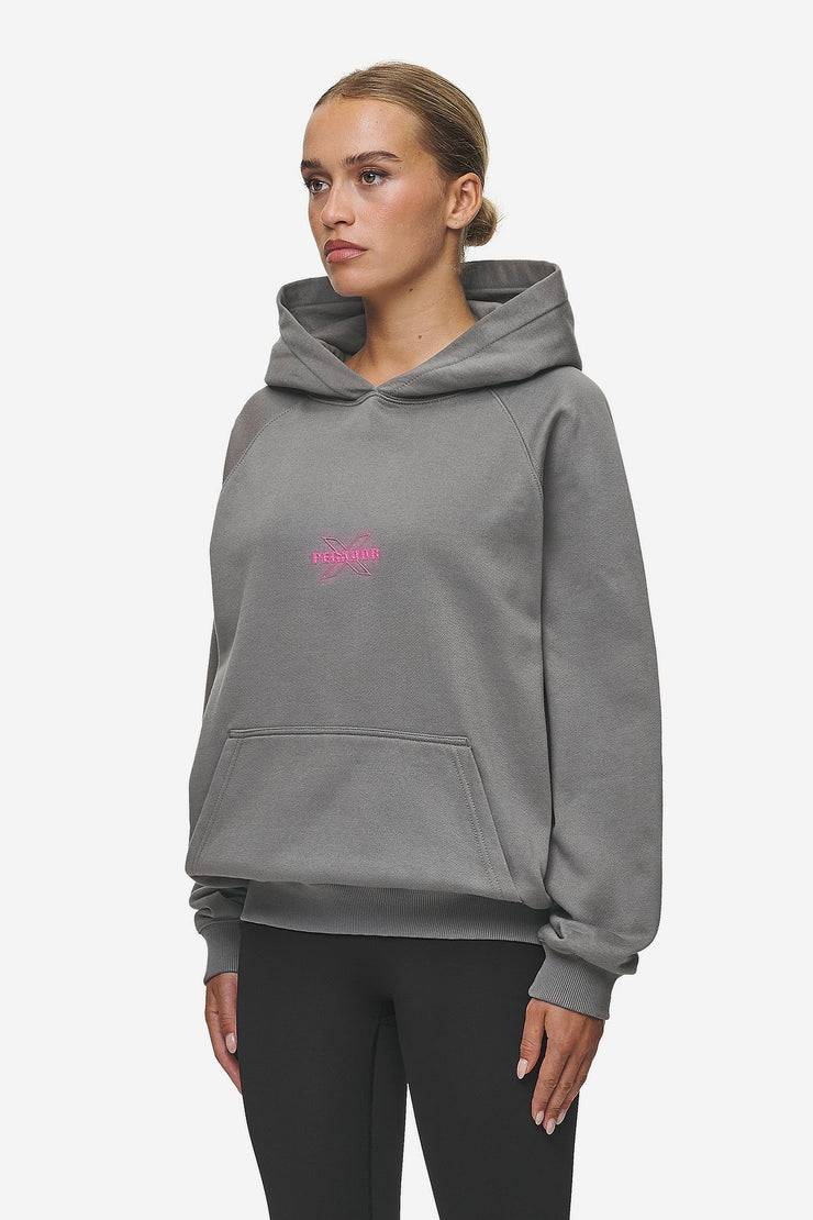 Pegador Belly Oversized Hoodie Washed Deep Grey Begrenztes Angebot