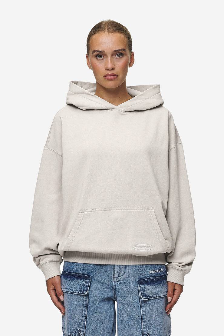 Pegador Sora Oversized Hoodie Washed Moon Grey Preisnachlass