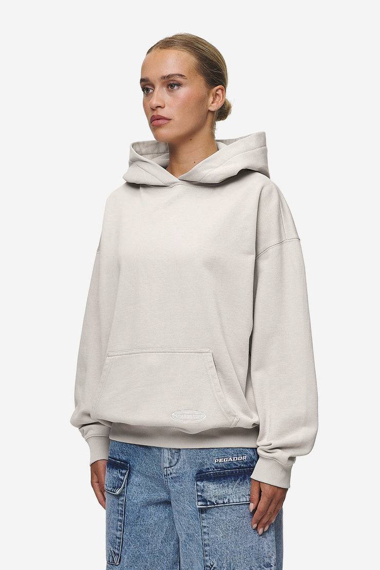 Pegador Sora Oversized Hoodie Washed Moon Grey Preisnachlass