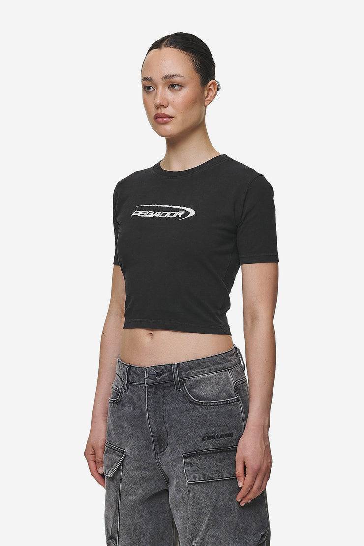 Pegador Naomi Baby Tee Washed Black Black Friday