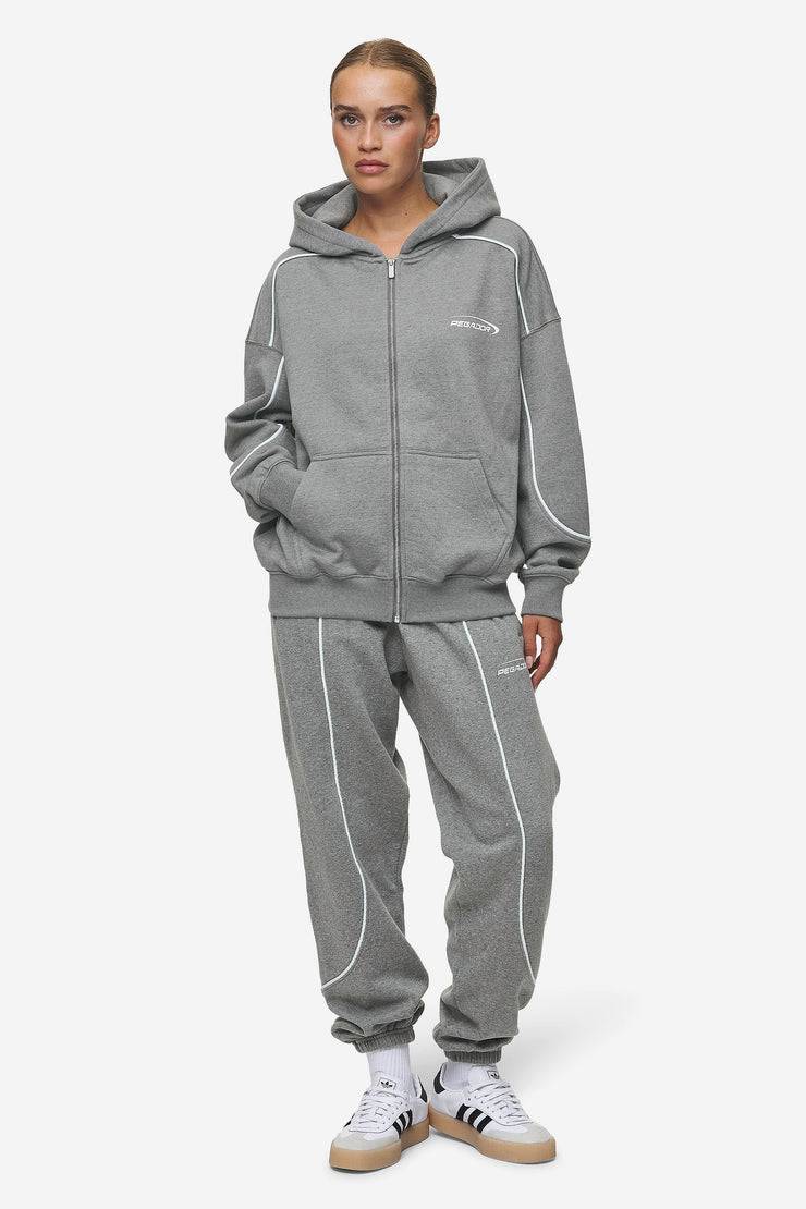 Pegador Silvi High Waisted Sweat Pants Deep Grey Melange Muttertagsangebot