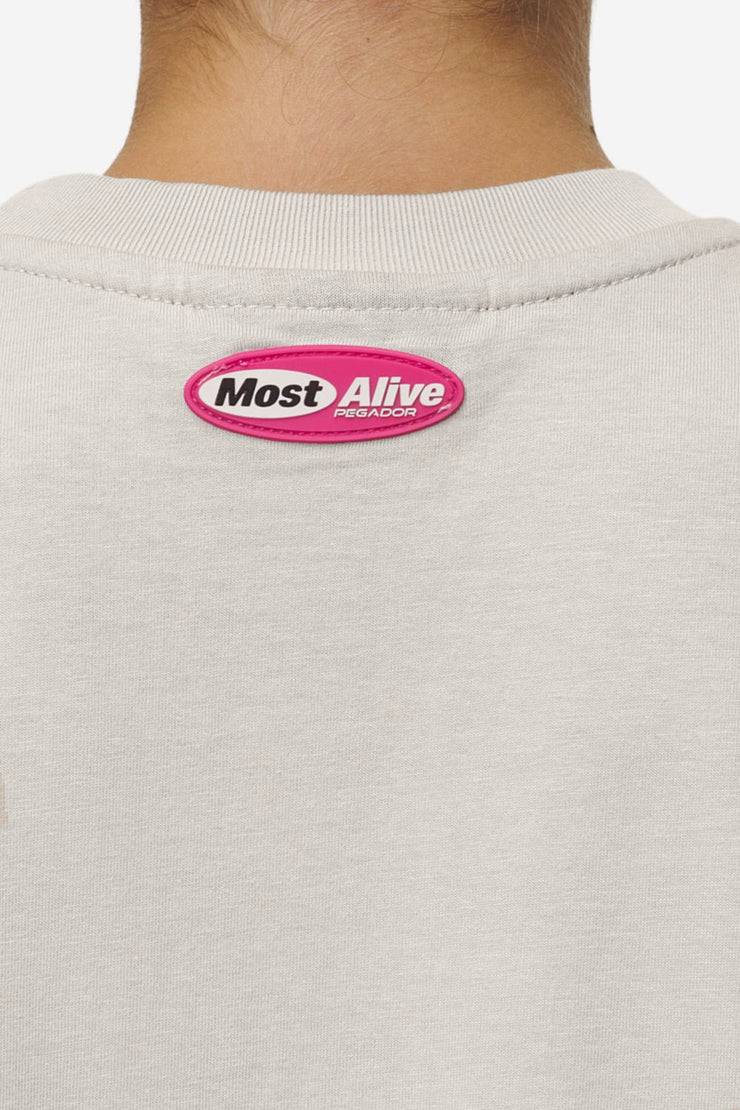 Pegador Tori Heavy Oversized Tee Washed Moon Grey Vatertagsangebot