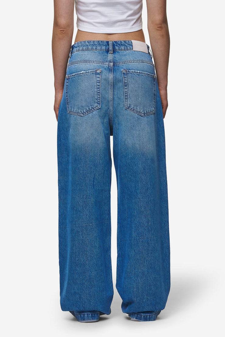 Pegador Mally Super Baggy Jeans Washed Blue Online Outlet