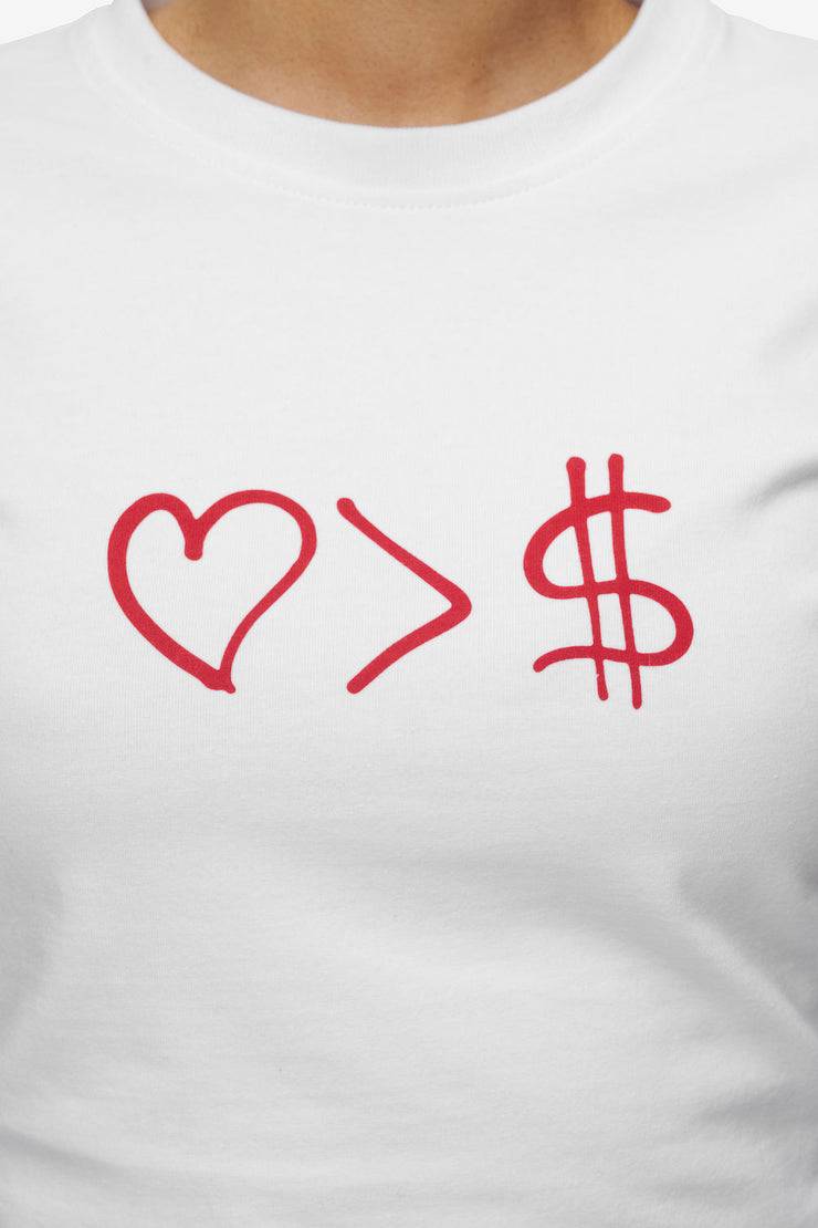 Pegador Jayde Baby Tee White Red Große Rabatte