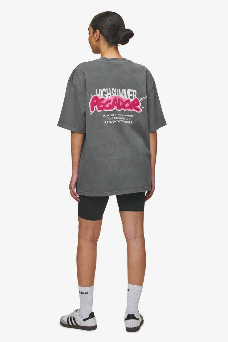 Pegador Barret Oversized Tee Vintage Grey Neuheiten