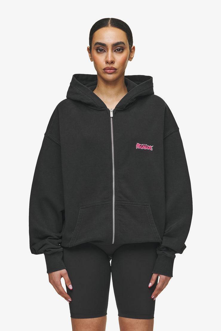 Pegador Barret Terry Oversized Sweat Jacket Vintage Black Saisonale Angebote