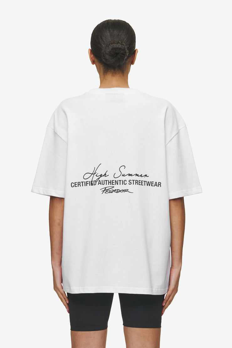 Pegador Banberry Oversized Tee White Kauf eins, bekomm eins gratis