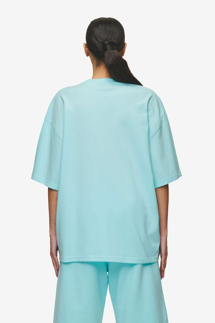 Pegador Leono Boxy Tee Washed Sky Blue Sky Blue Gum VIP-Rabatte