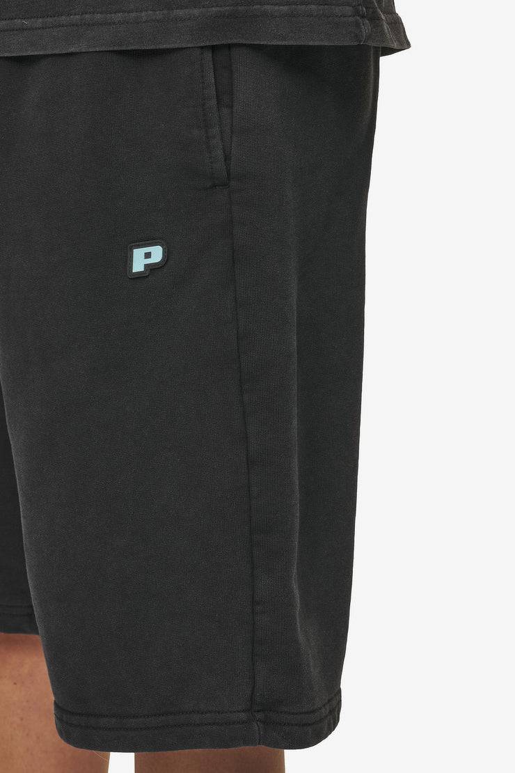 Pegador Leono Overknee Heavy Sweat Shorts Vintage Black Gum Wochenangebot