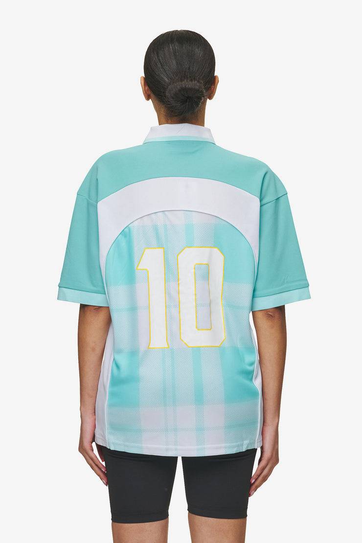 Pegador Lawn Jersey Sky Blue White Neueste Stile