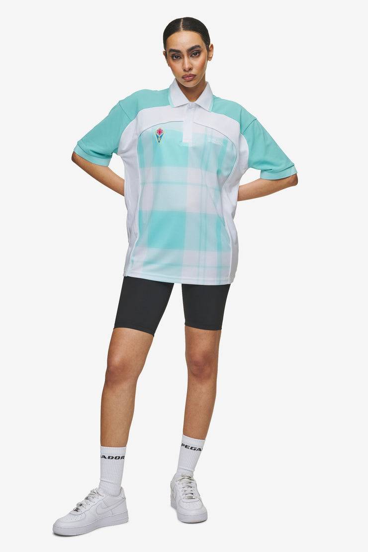 Pegador Lawn Jersey Sky Blue White Neueste Stile