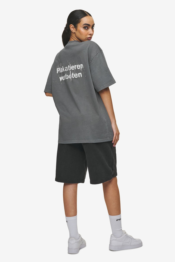 Pegador Gulati Oversized Tee Vintage Grey Letzte 2 Tage