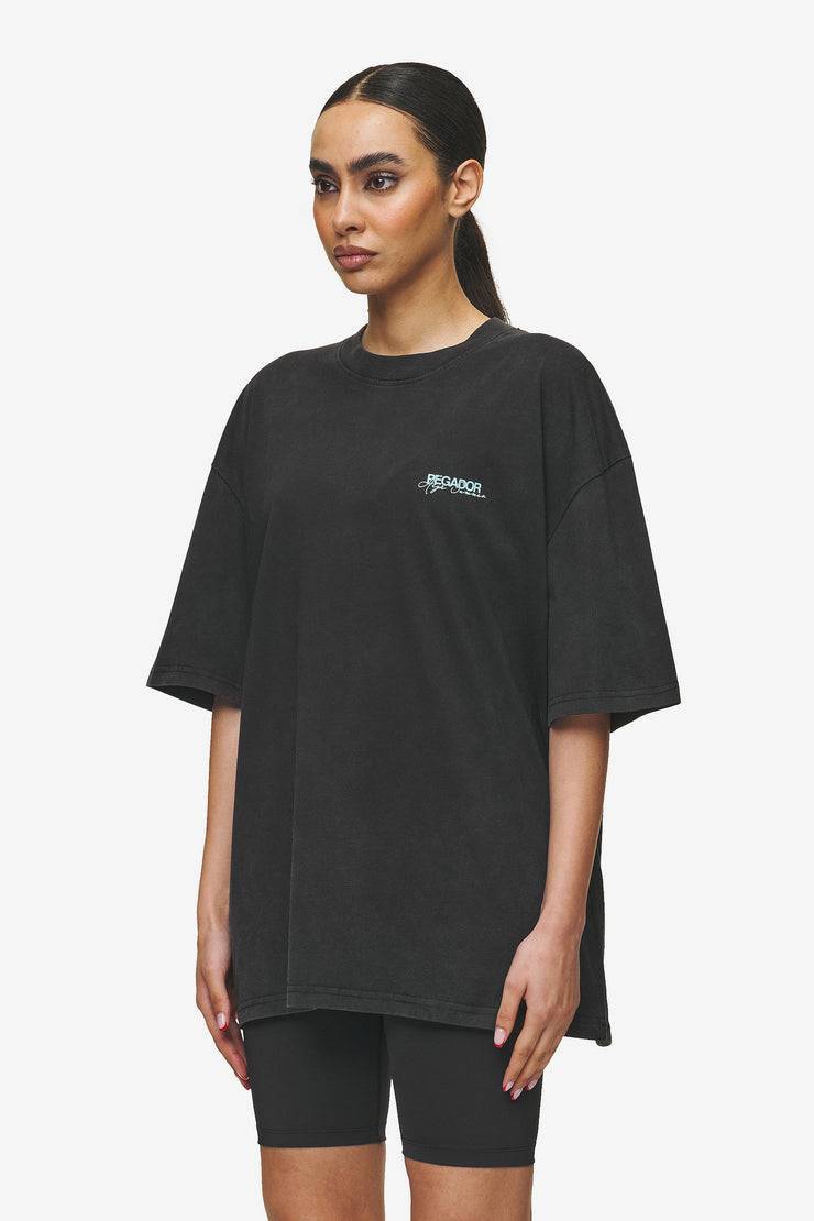 Pegador Patino Oversized Tee Vintage Black Zeitbegrenzte Promotion