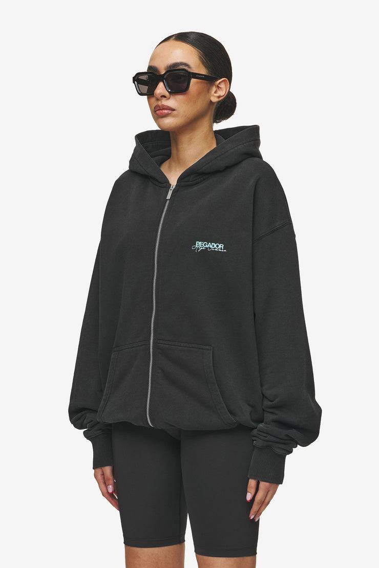 Pegador Patino Oversized Sweat Jacket Vintage Black Bis zu 60% Rabatt