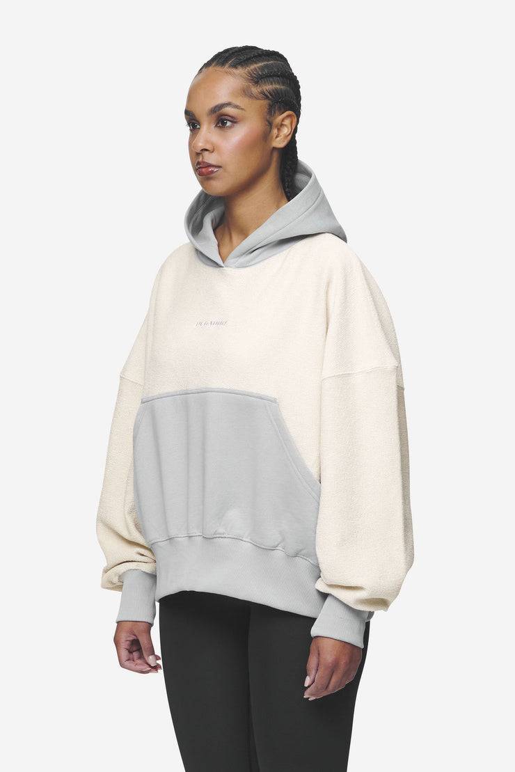 Pegador Estela Inside-Out Oversized Hoodie Coast Sand Sky Grey Nur für heute