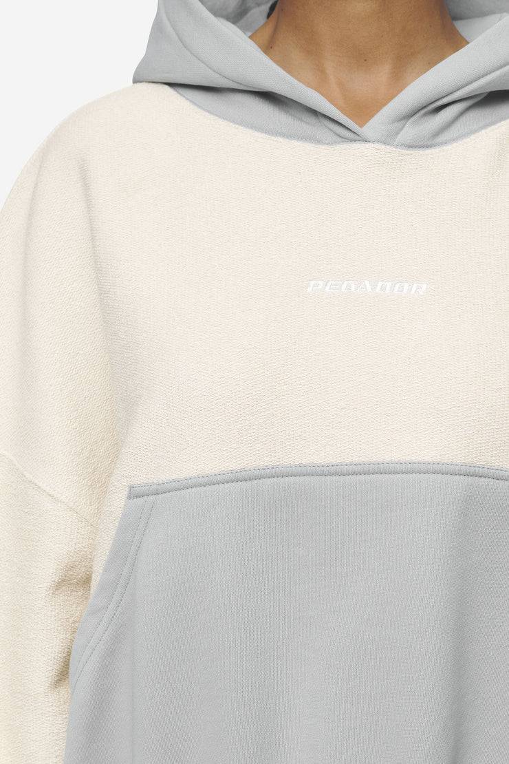 Pegador Estela Inside-Out Oversized Hoodie Coast Sand Sky Grey Nur für heute