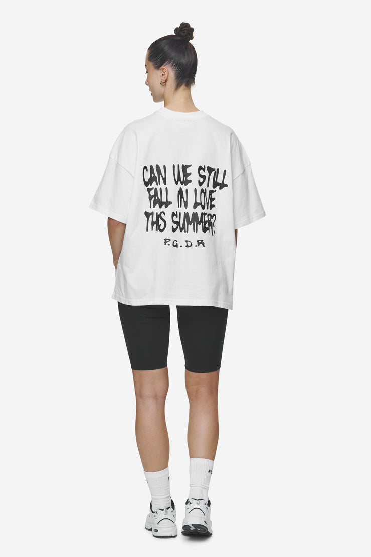 Pegador Ramira Heavy Oversized Tee White Sonderangebot der Fabrik