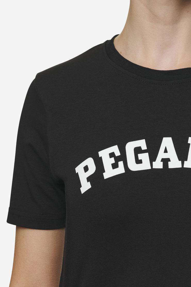 Pegador Jenna Cropped Baby Tee Black Vierteljährliche Förderung