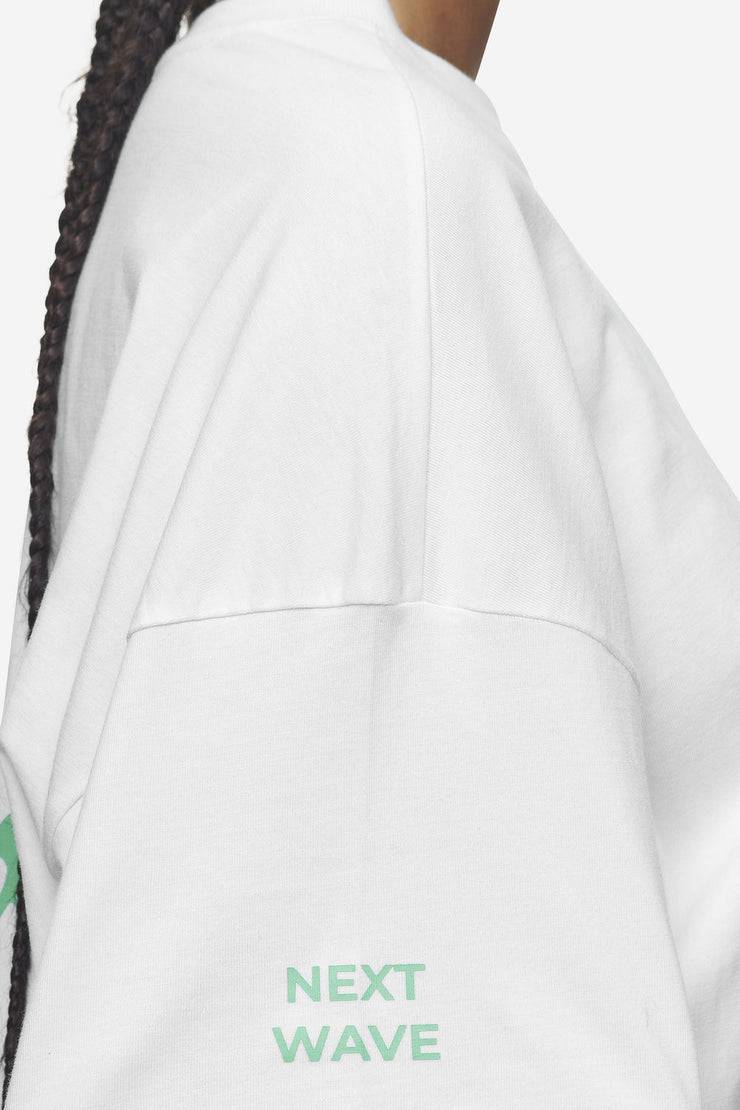Pegador Aleja Heavy Oversized Tee White Super Rabatt