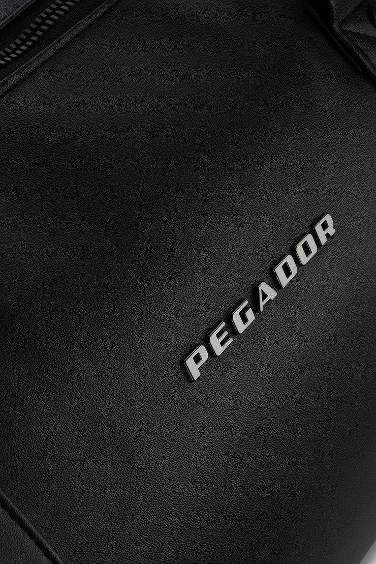 Pegador Strahan Logo Faux Leather Weekender Black Begrenzt auf 3 Tage