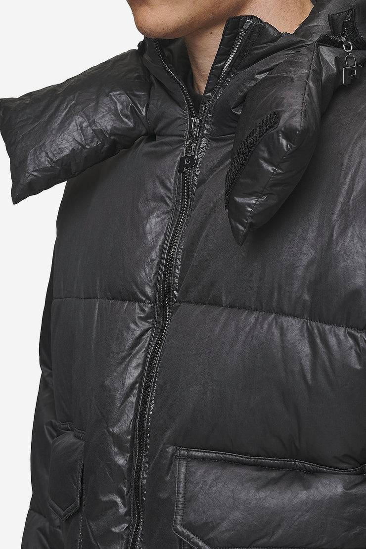 Pegador Garrick Vintage Oversized Puffer Jacket Black zollfrei