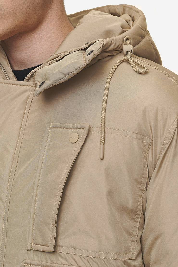 Pegador Jean Utility Puffer Jacket Sand Rabatte dieses Monats