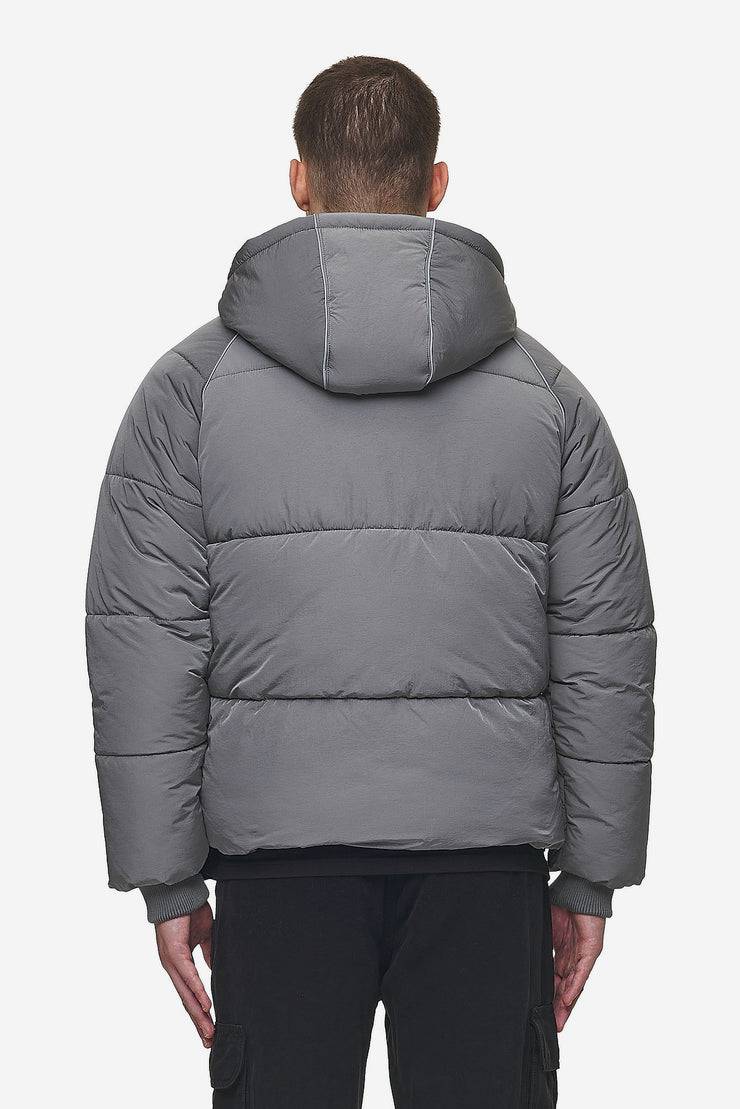 Pegador Toby Crushed Raglan Puffer Jacket Anthracite Auslauf