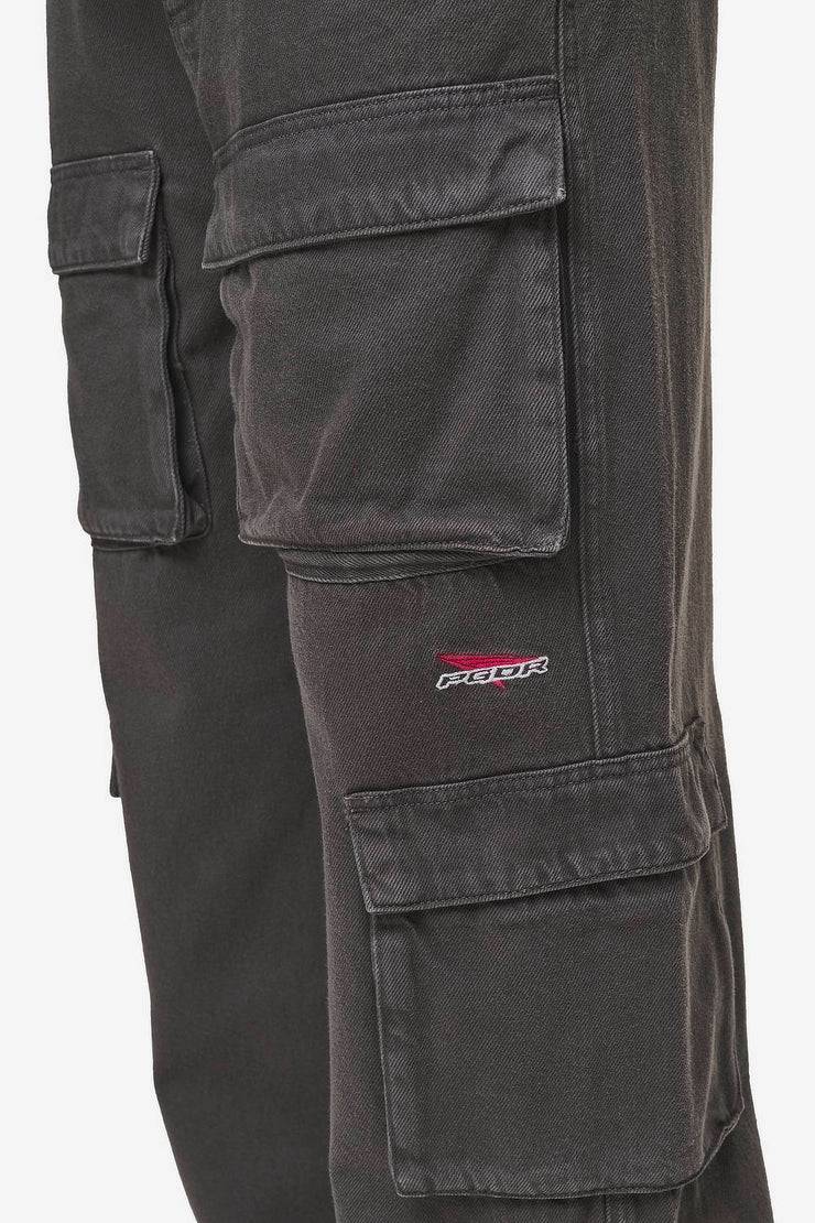 Pegador Penard Wide Cargo Pants Anthracite Blitzverkäufe