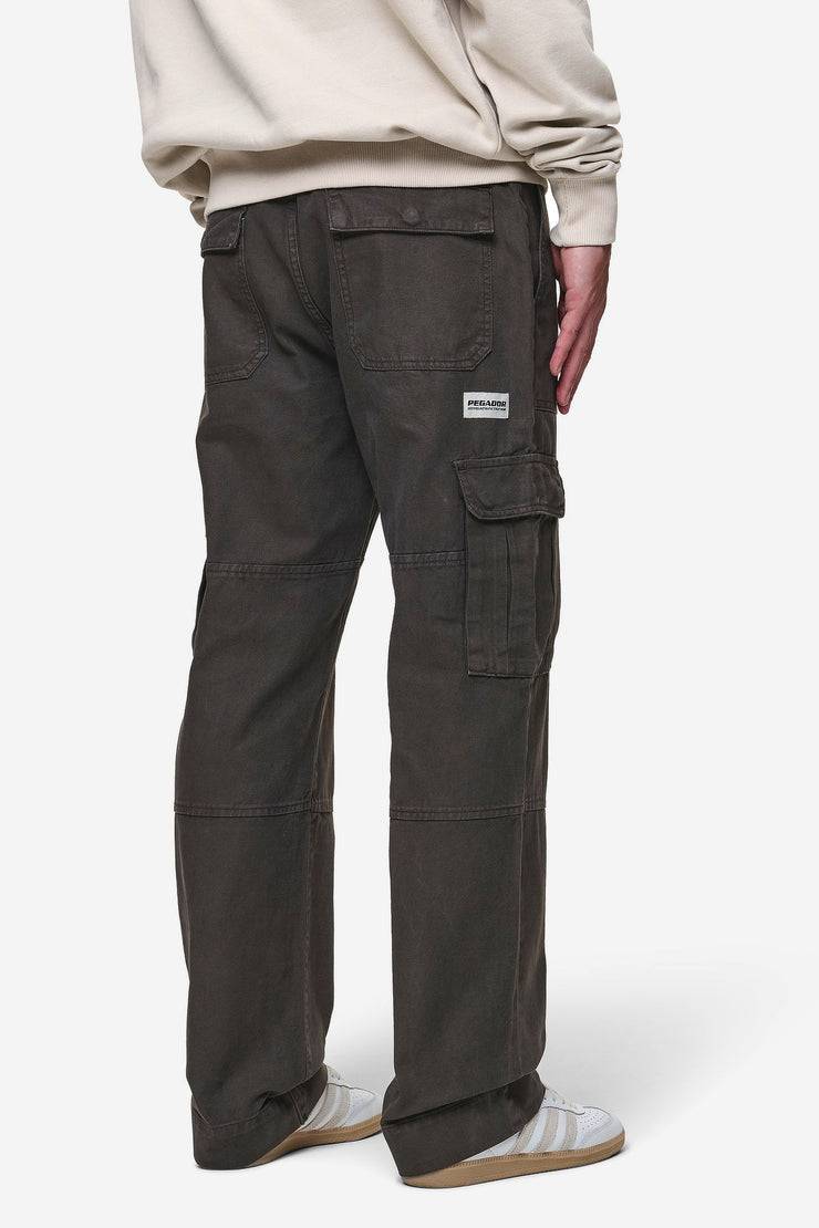 Pegador Risley Cargo Pants Dark Brown Preisnachlass
