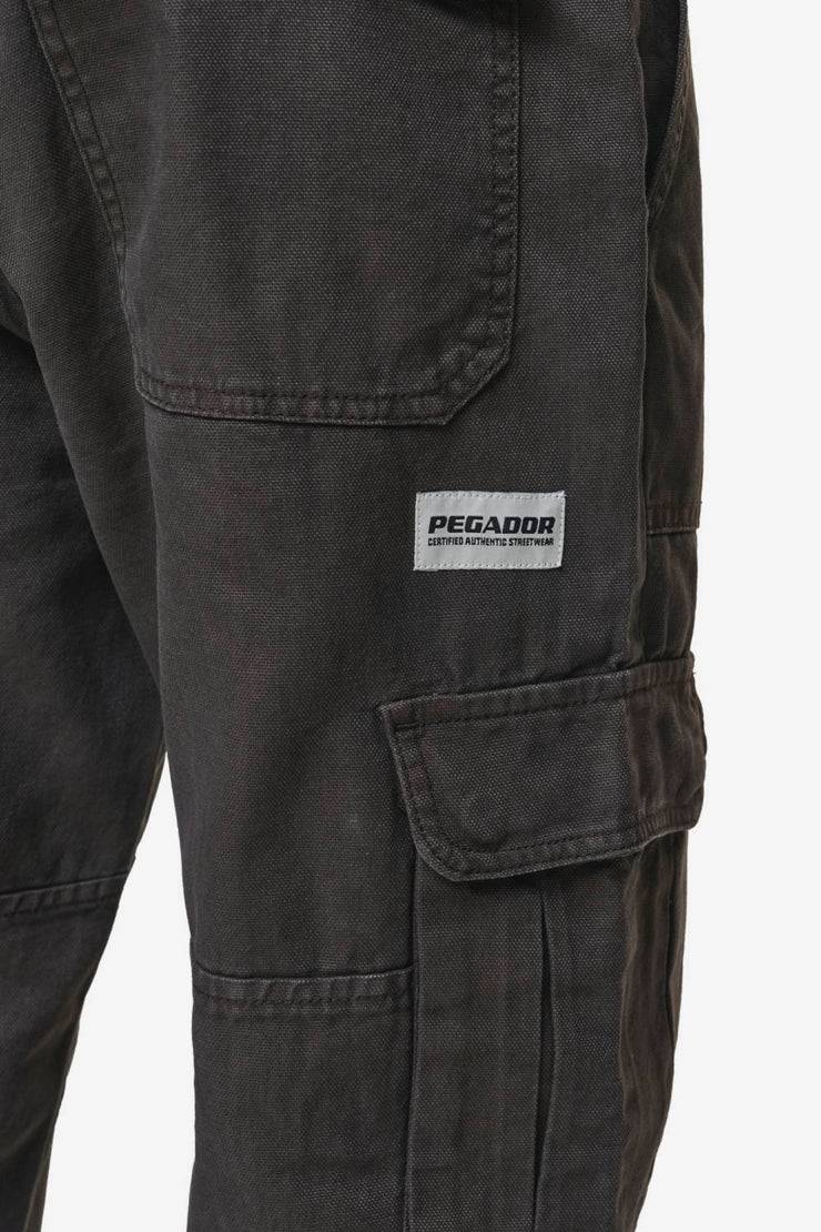 Pegador Risley Cargo Pants Dark Brown Preisnachlass