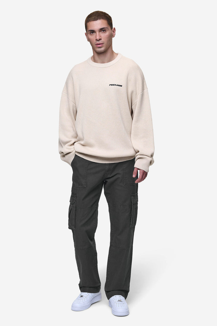 Pegador Risley Cargo Pants Dark Grey Black Friday