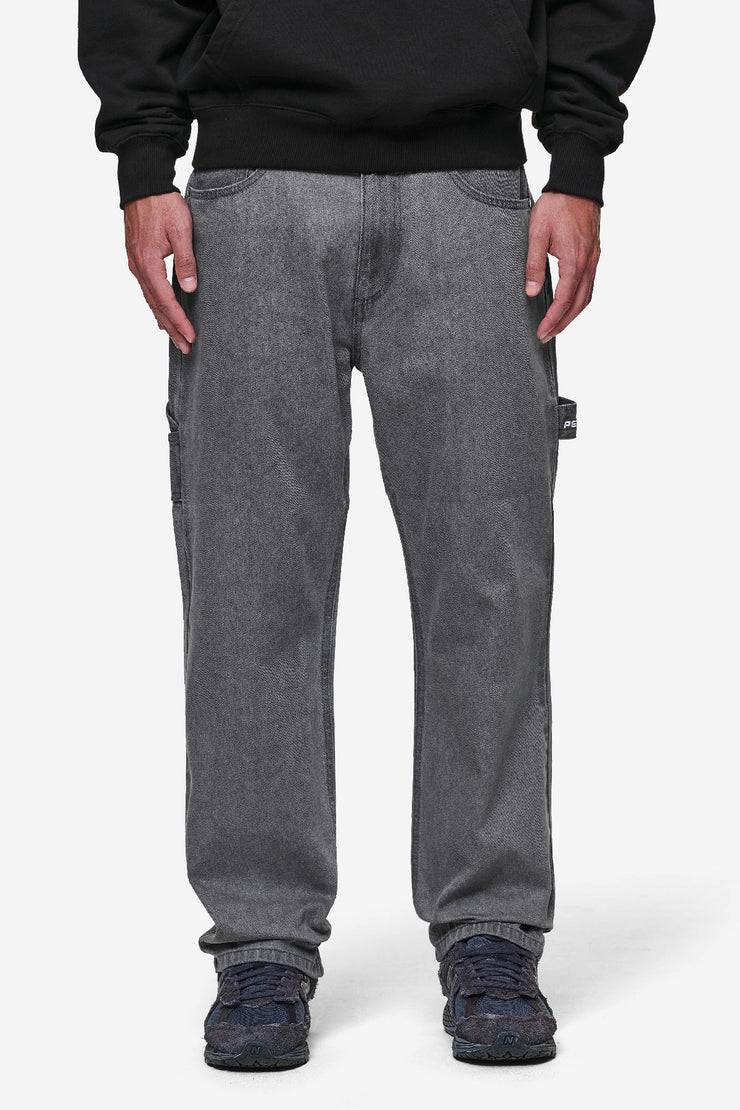 Pegador Daule Baggy Workwear Jeans Washed Grey Valentinstagsangebot