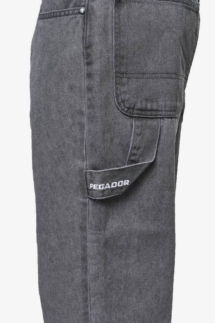 Pegador Daule Baggy Workwear Jeans Washed Grey Valentinstagsangebot