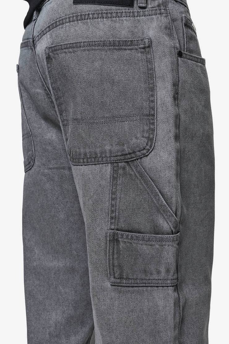 Pegador Daule Baggy Workwear Jeans Washed Grey Valentinstagsangebot