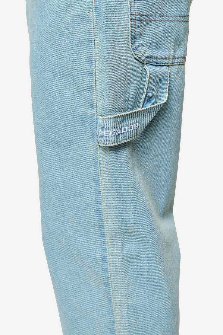 Pegador Daule Baggy Workwear Jeans Sand Washed Blue Jubiläumsangebot