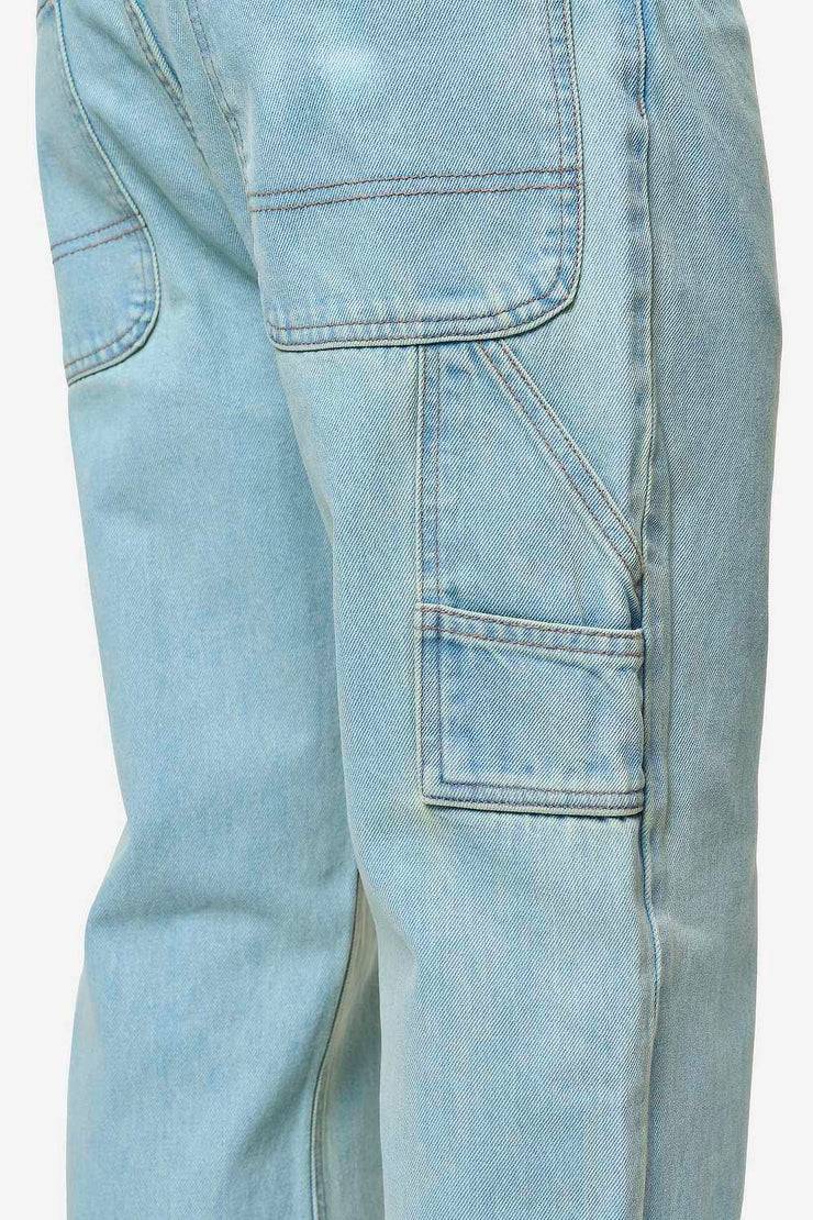 Pegador Daule Baggy Workwear Jeans Sand Washed Blue Jubiläumsangebot