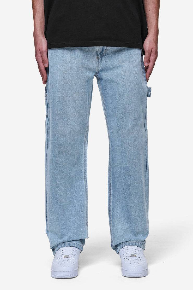 Pegador Daule Baggy Workwear Jeans Washed Light Blue Lagerräumung