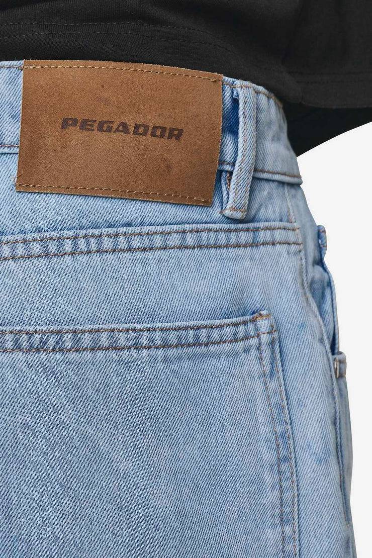 Pegador Daule Baggy Workwear Jeans Washed Light Blue Lagerräumung