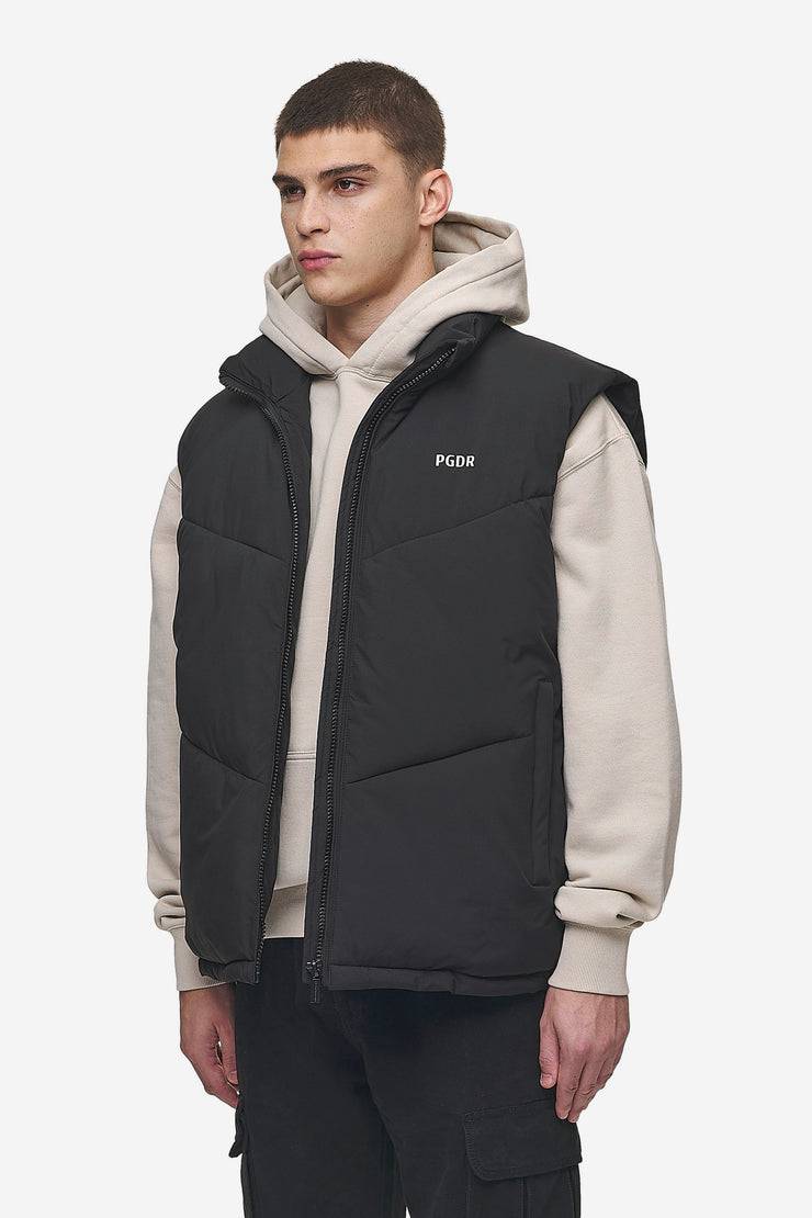 Pegador Leddy Oversized Puffer Vest Black Saisonale Angebote